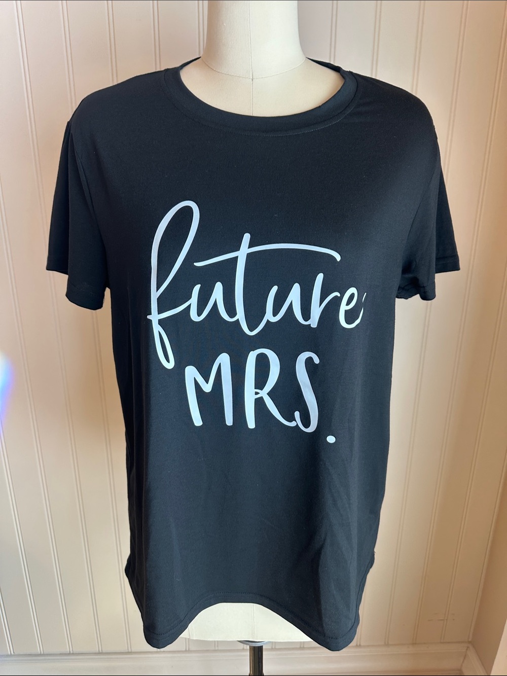 Future Mrs. Black Graphic Tee - Women